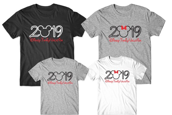 2019 disney shirts