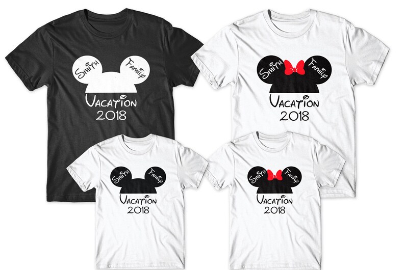 disney family vacation shirts 2019