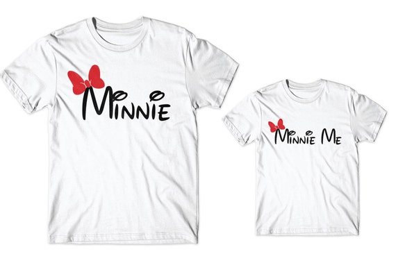minnie and mini me shirts