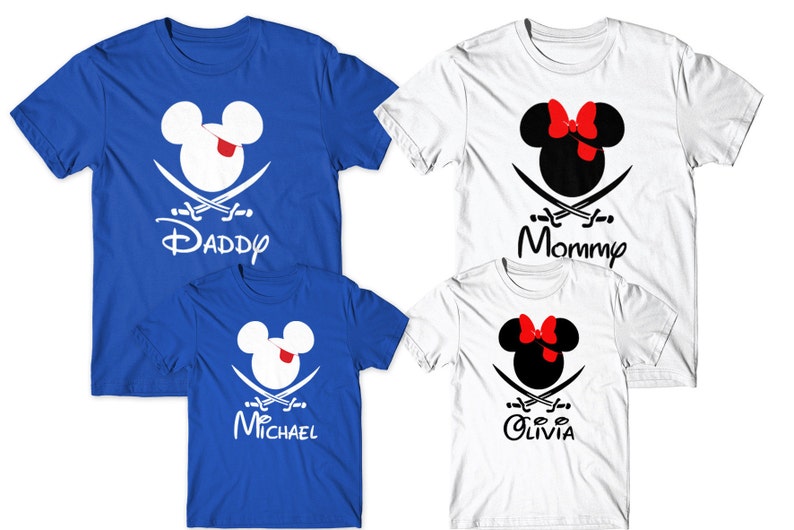 Disney Pirate Shirts Family Disney Shirts Matching Family Etsy