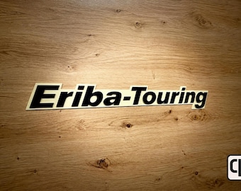 80's & 90's ERIBA Touring Replacement Badge | Authentic Vintage Emblem Recreation