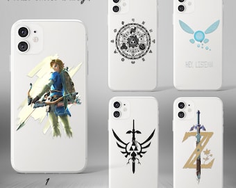 Custodia Legend of Zelda per iPhone 16e, 15 e 14, custodia per Galaxy S25 e S24, custodia per Galaxy Note 7, custodia per Galaxy S9, custodia per iPhone 13, custodia per Galaxy A13, custodia per iPhone 11 e 12.