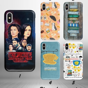 Coque pour iPhone 16e 15 14 Gilmore Girls A36 A56 Coque Galaxy S25 S24 Google Pixel 6 7 8 Coque Galaxy Note 9 Coque pour iPhone 11 12 13 Coque Galaxy S9