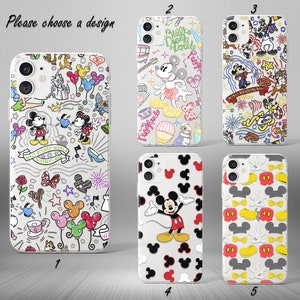 Custodia Topolino per iPhone 16e, 15 e 14, custodia Disney per Galaxy S25 e S24, custodia per Galaxy A13, custodia per iPhone 12 e 13, custodia per Galaxy Note 7, custodia per iPhone 11 e Galaxy S10.