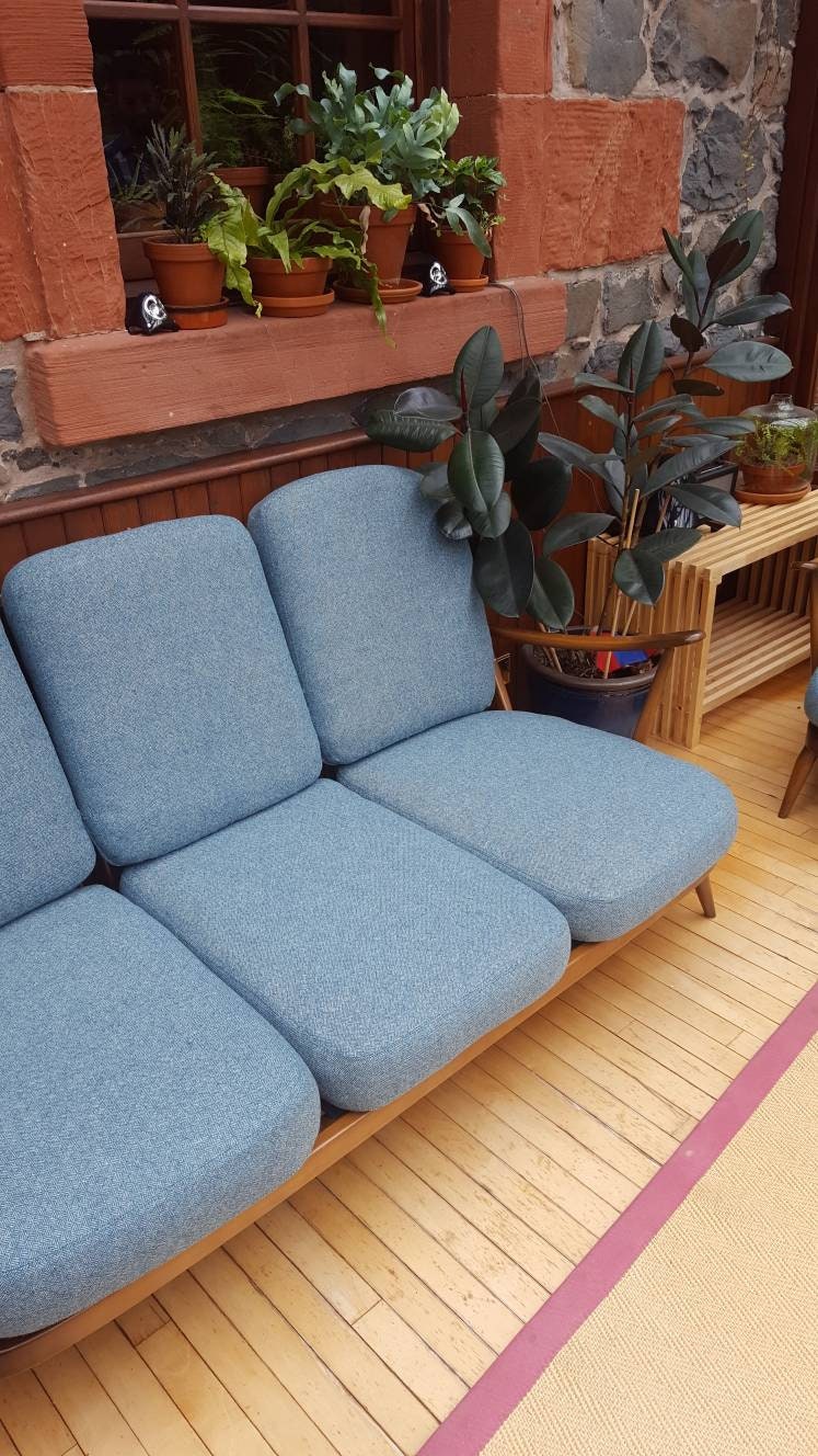 Custom Ercol Cushions and Covers for 341 315 Grandfather and Etsy UK