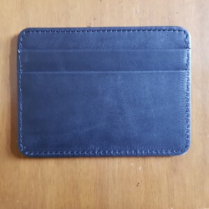 Nuevo titular de la tarjeta de cuero negro, titular de la tarjeta de cuero, cartera del titular de la tarjeta, cartera de los hombres, cartera de cuero negro, titular de la tarjeta de cuero natural