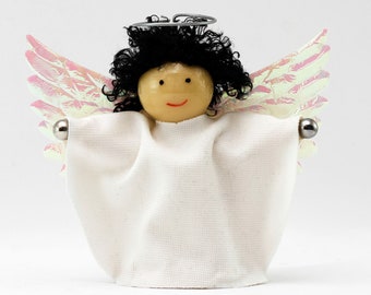 Angel PeaceKin - Diversity Doll with Magnets for Hands, Teaching Peace, Collectible