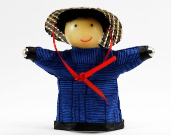 Vietnamese PeaceKin - Diversity Doll with Magnets for Hands, Teaching Peace, Collectible