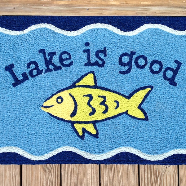 Lake Mat Etsy
