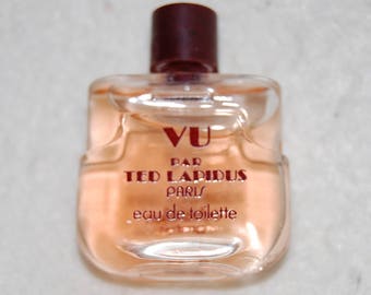 TED LAPIDUS Vu - Vintage miniature eau de toilette