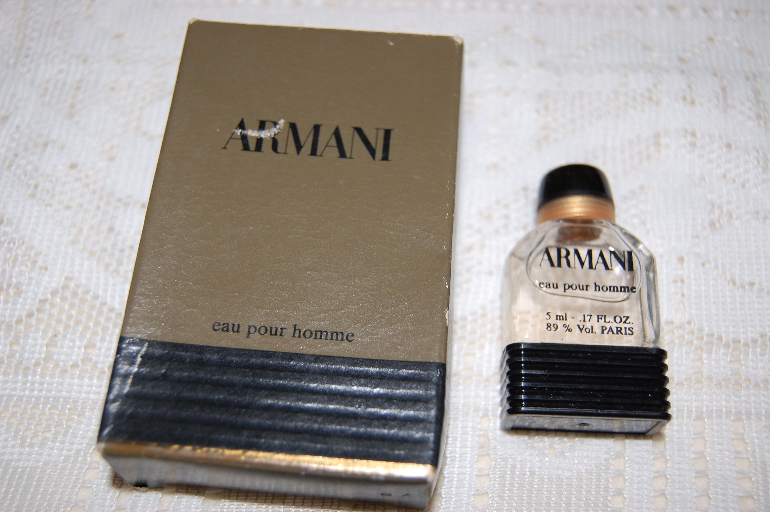 Armani top aftershave miniatures