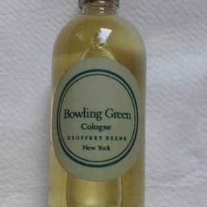 Bowling Green by Geoffrey Been vintage eau de toilette