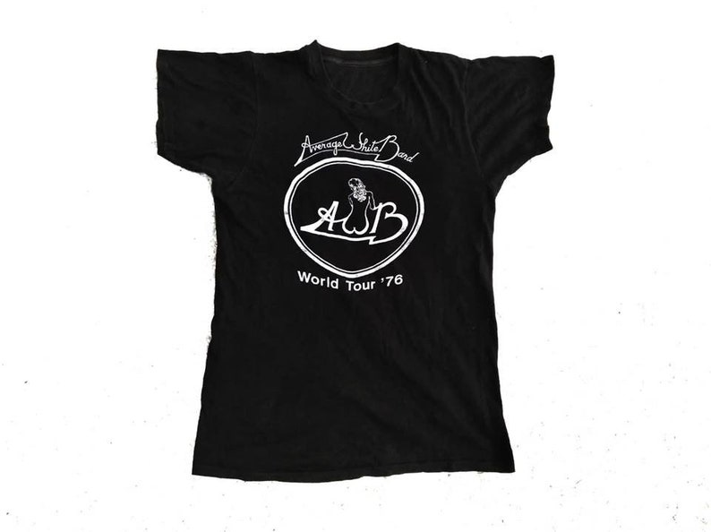 average white band t shirt