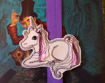 ITH Unicorn Bookmark/Bookband machine embroidery design