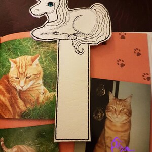 ITH Unicorn Bookmark machine embroidery design