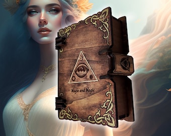 Esotericism, Esoteric box, witch, witchy, illuminati, Magic box, Tarot and oracle card box, Esoteric box, occult, wicca, Wiccan