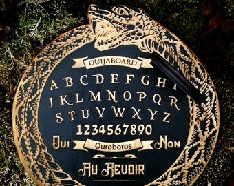 Esotericism, Ouija, Spiritism, Ouroboros, Ouija board, Planchette, Ouijaboard, Talking board, Ouija board, Wicca, witch, Wiccan, witchy