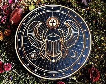 Egypt, Sacred Black Scarab, Pyramid and Pharaoh, Egyptian Gods