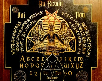 Ouija, Planchette, Ouija board, occult, spiritualism, Ouija board, ouijaboard, Spirit Board, Dark Gothic, Sigil, Witchy and Witch