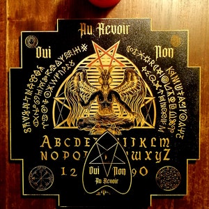 Ouija, Planchette, Ouija board, occult, spiritualism, Ouija board, ouijaboard, Spirit Board, Dark Gothic, Sigil, Witchy and Witch