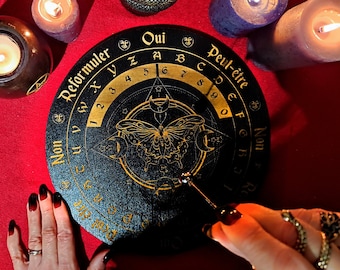 Divinatory Plateau Pendulum, Clairvoyance and Divinatory Art, Dowsing, Tiktok Live Tool, Esotericism and Divination
