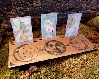 Esotericism, Divinatory Cards, Divinatory Tray and Stand, Dininatory Arts, Clairvoyance, Guidance, Tray for Tarots and Oracles