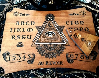 Ouija, Ouija board, Planchette, Spiritism, Divination, esotericism, Spirit Board, ouija divination