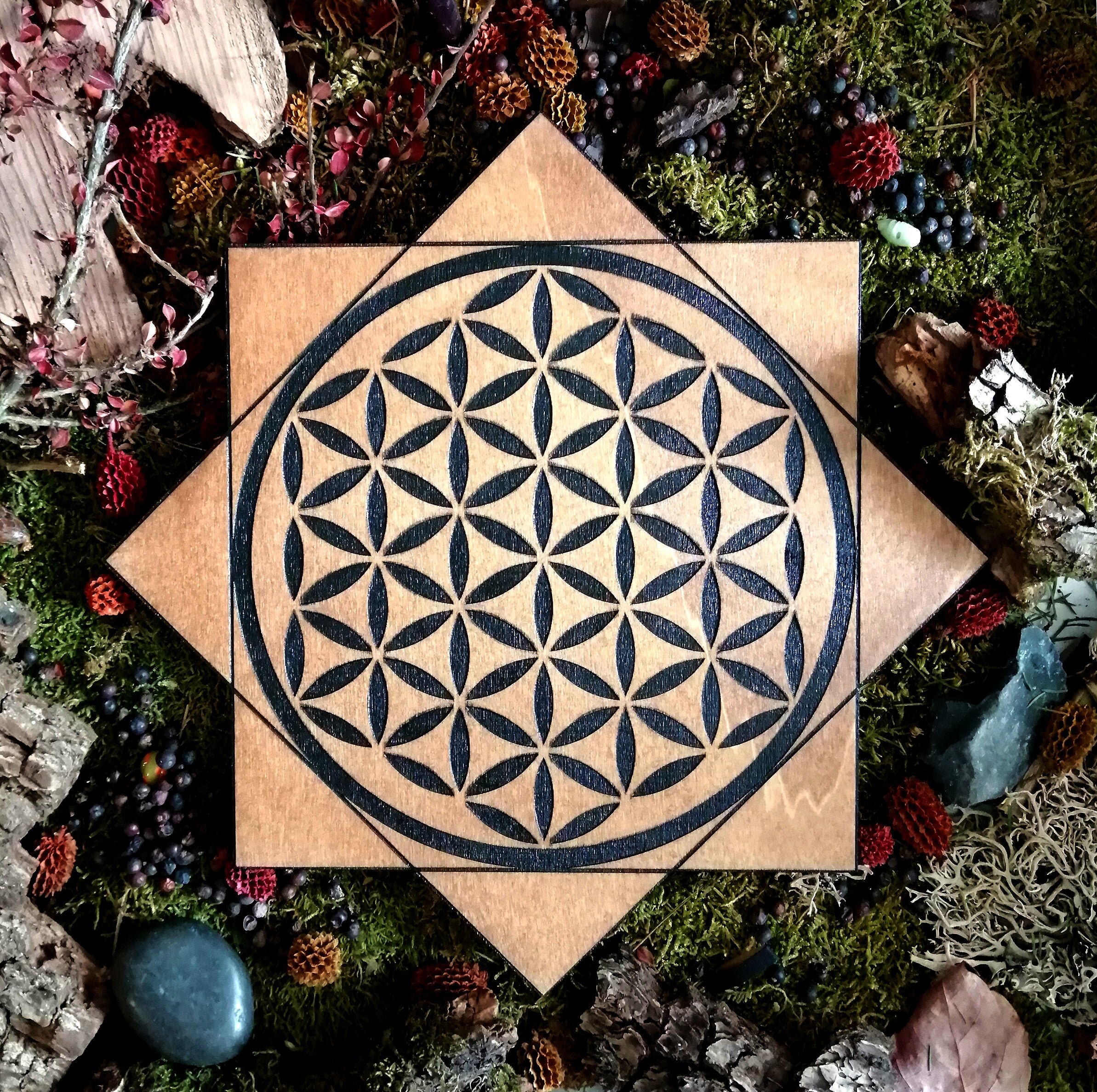Fleur de Vie, Mandala, Zen, Spiritualité, Ésotérisme, Bien-Être