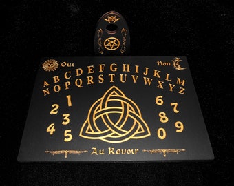 ouija, ouijaboard, triquetra, spiritualism, ouija board, wicca, celtic, ouija board