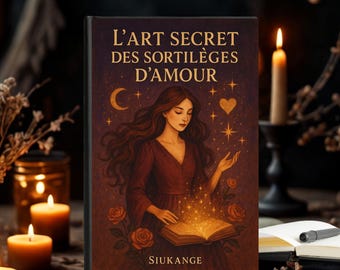 Digital Book for Love Rituals, Attraction, Magic Grimoire to Download or Print PDF A4, Simple to Powerful Spells