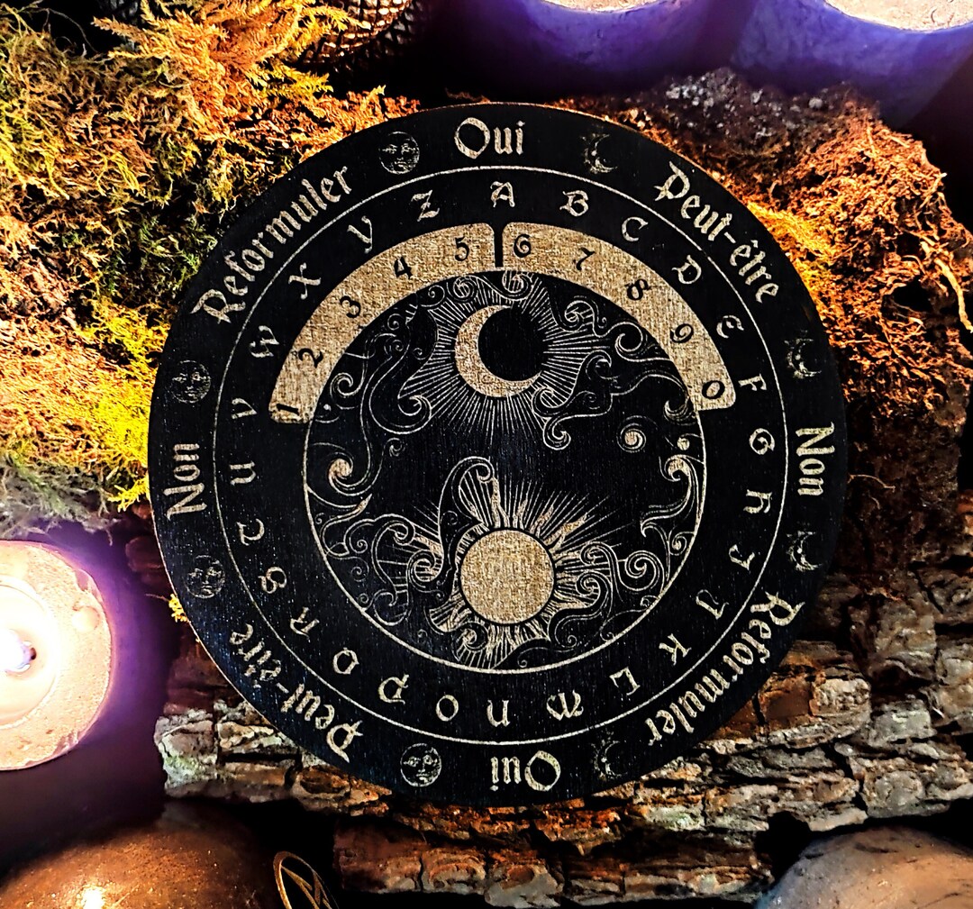 Pendulum Divinatory Tray in Vintage Style, Divinatory Arts and ...