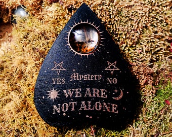Ouija, Planchette, esotericism and spiritualism, Ouija board, esoteric tools, gothic decoration, Ouija pointer