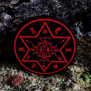 Azazel, Sigil of Azazel Occult, Mystical and Magical Object, Esoteric Altar and Rituals, Ritual and Witchcraft, Goetie and incantations