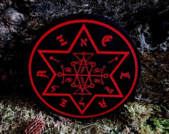 Azazel, Sigil of Azazel Occult Object, Mystic and Magic, Altar and Esoteric Rituals, Ritual and Witchcraft, Goetia and Incantations