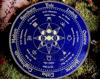 Wicca, Wiccan Wheel of the Year, Queen Wicca, Wicca calendar, sabbath, triple moon, moon phase, wheel of life, Wicca object