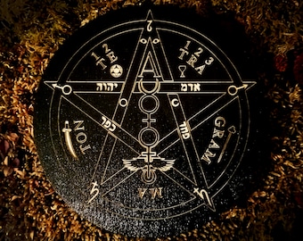 Witch, Esotericism, Tetragrammaton, Pentacle and Pentagram, Magic and Witchcraft, Mystical Tool, Esoteric Protection Symbol