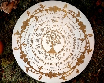 Esotericism, wicca, wiccan, wheel of life, wheel of the year, magic, sabbat, esoteric