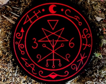 Lilith, Object of Worship, Sigil, Occult, Witchcraft, Ritual, Demonology, Esotericism, Invocation, Decoration, Occult