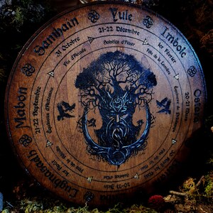Esotericism, Wicca and Sabbats, Pagan Wheel, Wheel of the Year, Wiccan Calendar, Ritual and Witchcraft, Wiccan, Ostara, Mabon, Yule, Litha image 2