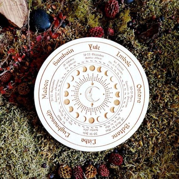Esoteric Esotericism Wicca Wheel of the Year Payn and - Etsy