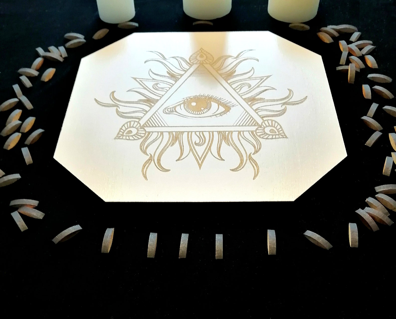 Oeil Divin Autel ésotérique Mystique Divination Etsy France