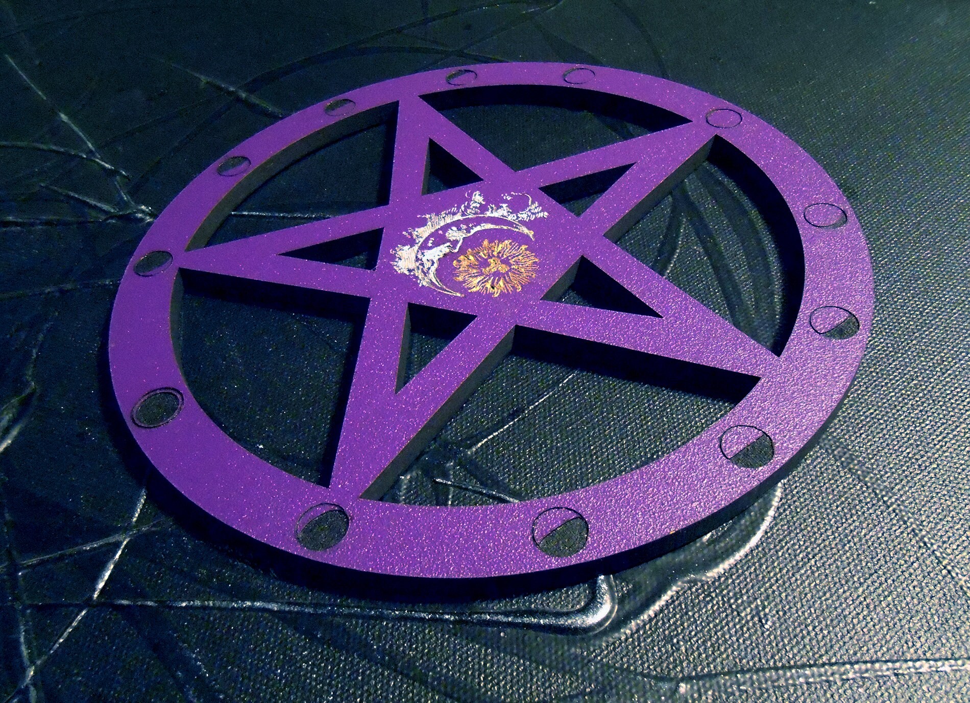 Pentacle Lunaire 12 Phases