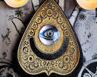 Ouija and spiritualism, Drop Pointer for the practice of divinatory spiritualism, esotericism and occult art, object of gothic decorations