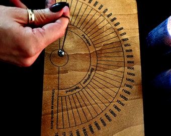 Esotericism and dowsing with the Dial of Bovis, vibratory rate, Vital Energy, pendulum, pendulum, Bovis unit