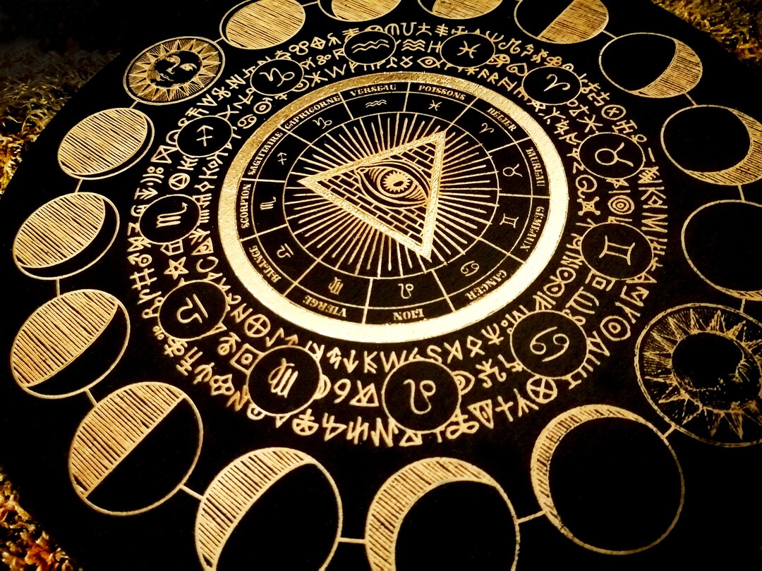 Astrology and Esotericism in Lunar Phases, Esoteric Object and ...