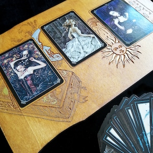 Esoterie, Tarot en Orakel, Dienblad voor waarzeggerijtekening