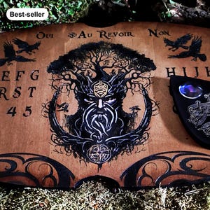 Ouija, Ouija board, Ouijaboard, Spiritualism planchette, Esotericism, Esoteric tool, Occult, Ouija pointer, Ouija drop, Talkingboard
