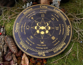 Wicca, wiccan, Wheel of life, Sabbats calendar, witchy, witchcraft, moon, Pagan holidays, celebrations, Coven and Pagan Rituals