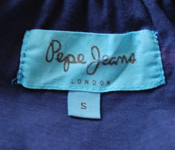 1990's Summer Top, Size S, Small, Pepe Jeans Bran… - image 7