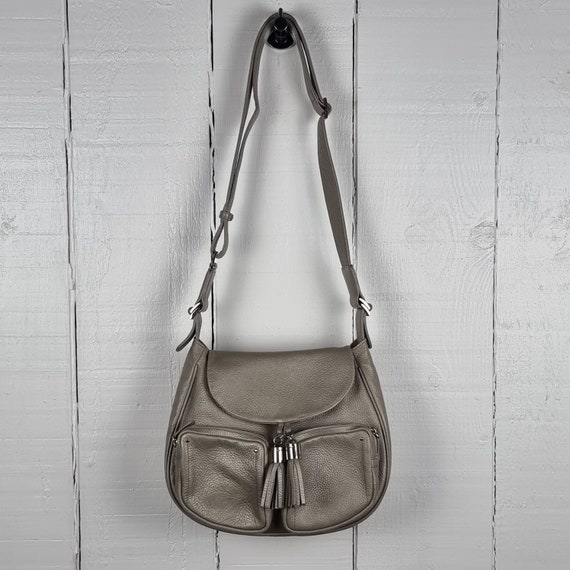 Grey designer deals crossbody bags